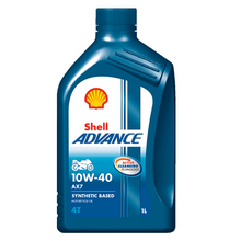 Shell Advance AX7 10W40 Semi Synthetic 4 Stroke Oil